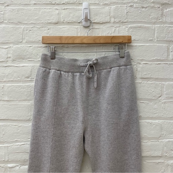 MR P. || Tapered Pintucked Wool and Cashmere-Blend Sweatpants Joggers Gray Small - Picture 3 of 12